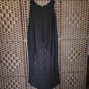 Frank Lyman Design Black High Low Dress